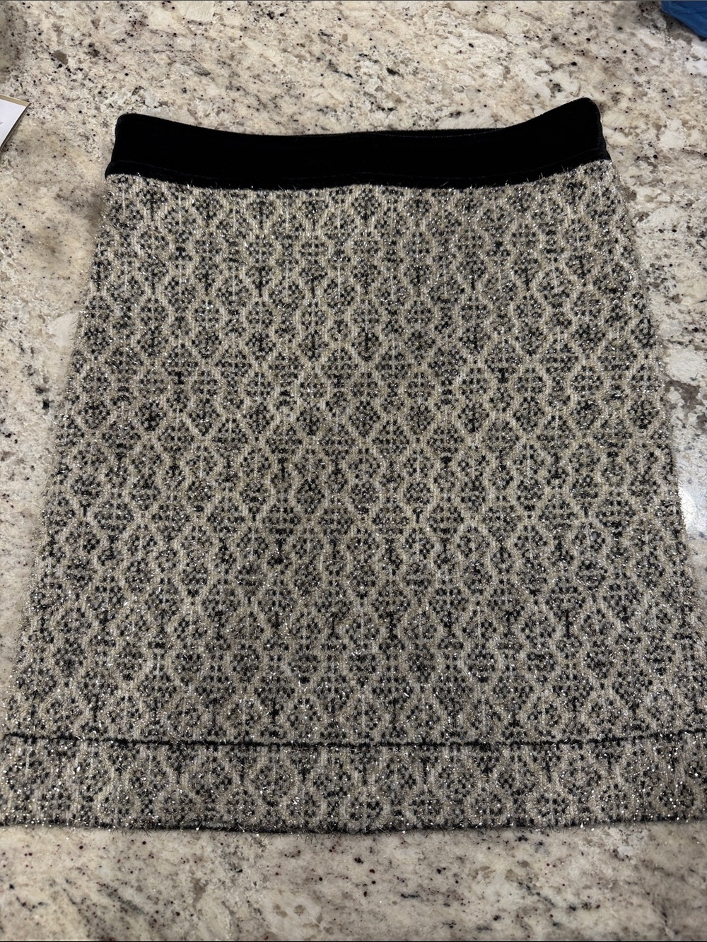 Sandro Short Jazz Jacquard Knit Skirt - Size 2 NWT